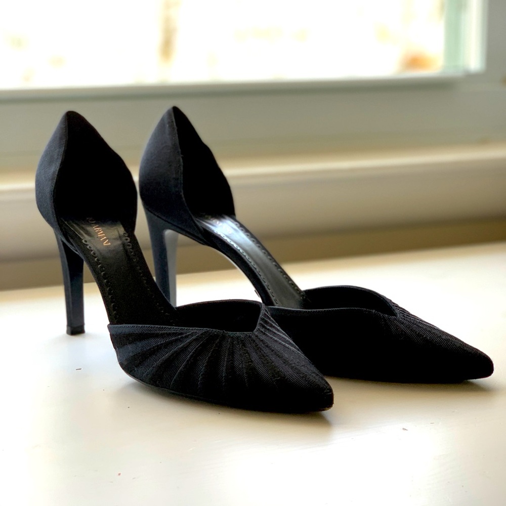 Giorgio Armani Classic Black Heels